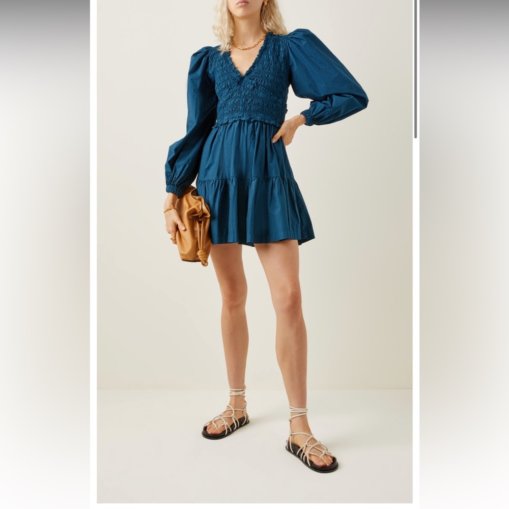 Sea Gaia Smocked Mini Dress - Picture 2 of 12